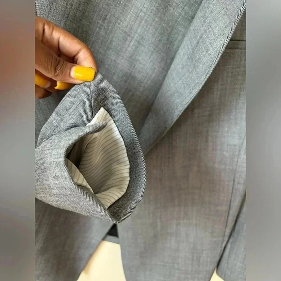 MM.LaFleur THE OLIVER 3.0 JACKET SHARKSKIN Size S Italian wool Blend Workwear - Picture 12 of 13